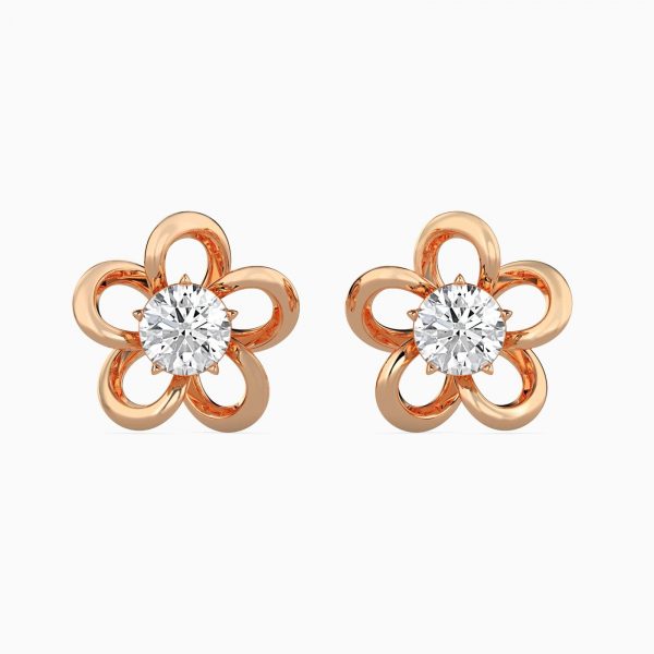 Adella Solitaire Diamond Earring