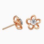 Bestia Diamond Solitaire Earring - Image 10