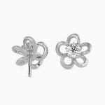 Bestia Diamond Solitaire Earring - Image 5