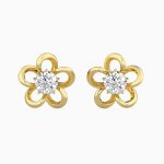 Bestia Diamond Solitaire Earring - Image 2