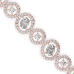 Classical Tennis Diamond Bracelet - Image 9