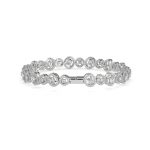 Classical Tennis Diamond Bracelet - Image 7